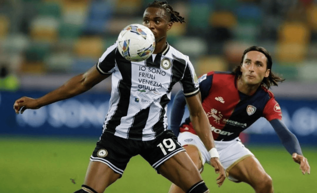 包含乌迪内斯客场负于亚特兰大，近况堪忧的词条