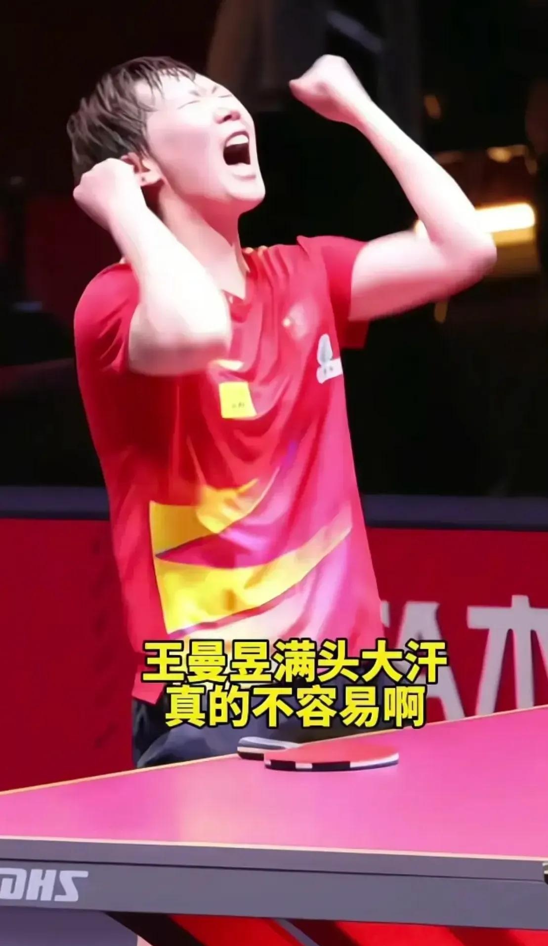 包含中国乒乓球队爆冷奥地利乒乓球队，王皓三分雨点燃全场的词条